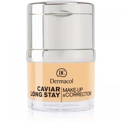 Dermacol Caviar Long Stay długotrwały korektor z wyciągiem z kawioru i efektem wygładzającym odcień 1,5 Sand 30 ml