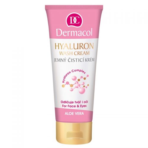 Dermacol Hyaluron delikatny krem oczyszczający do twarzy i okolic oczu 100 ml