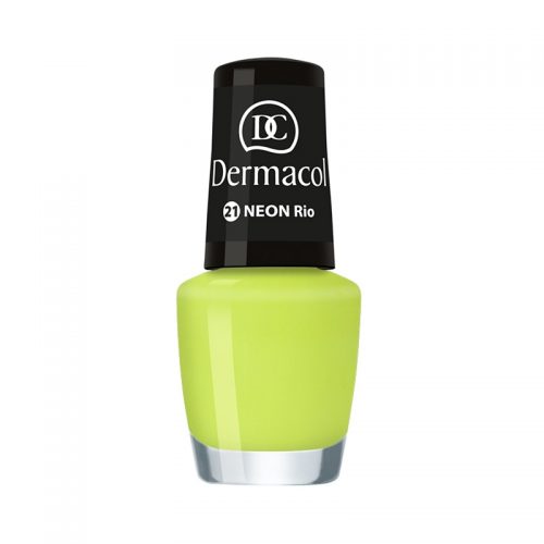 Dermacol Neon neonowy lakier do paznokci odcień 21 Rio 5 ml