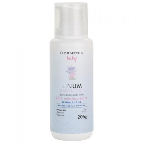 Dermedic Baby lekki balsam do ciała do skóry suchej i atopowej 205 g