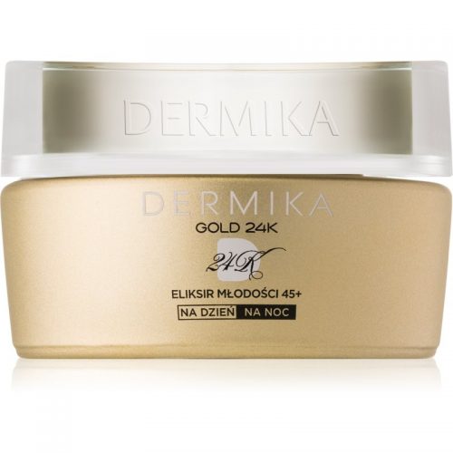 Dermika Gold 24k Total Benefit luksusowy krem odmładzający 45+ 50 ml