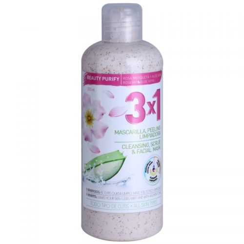 Diet Esthetic Beauty Purify maska peelingująca z olejkiem z dzikiej róży 200 ml