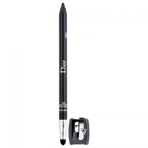 Dior Eyeliner Waterproof kredka do oczu z temperówką odcień 594 Intense Brown 1,2 g