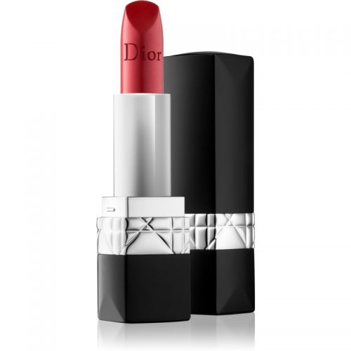 Dior Rouge Dior luksusowa szminka pielęgnacyjna odcień 999 Metallic 3,5 g