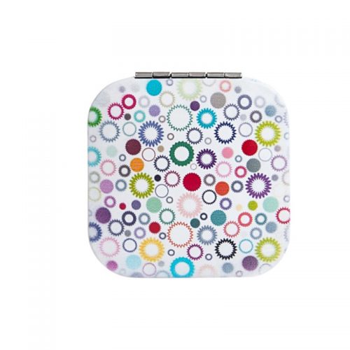 Diva & Nice Cosmetics Accessories kwadratowe lusterko kosmetyczne (6,8 x 6,8 cm)