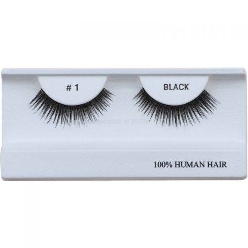 Diva & Nice Cosmetics Accessories naklejane sztuczne rzęsy z naturalnych włosów No. 1