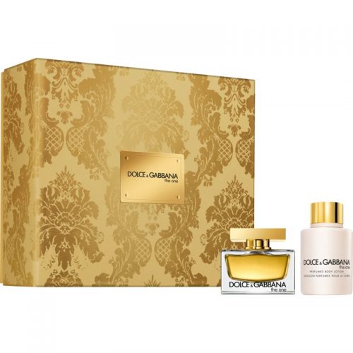Dolce & Gabbana The One zestaw upominkowy XIII. dla kobiet woda perfumowana 30 ml + mleczko do ciała 100 ml