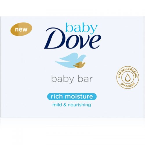 Dove Baby Rich Moisture kremowe mydło do mycia 75 ml