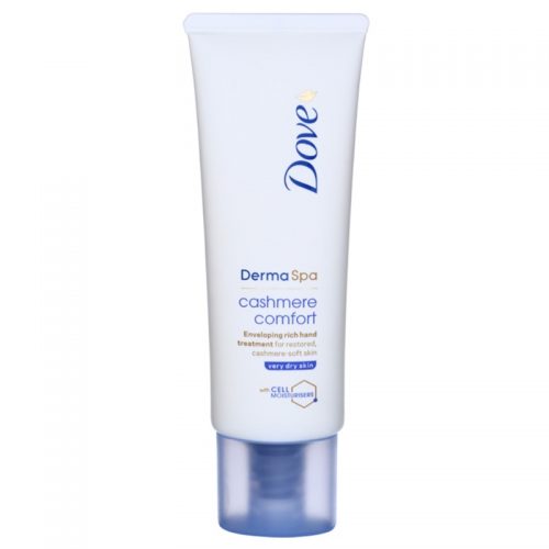 Dove DermaSpa Cashmere Comfort odnawiający krem do rąk do skóry delikatnej i gładkiej 75 ml