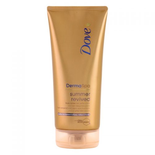 Dove DermaSpa Summer Revived mleczko tonujące Medium to Dark 200 ml