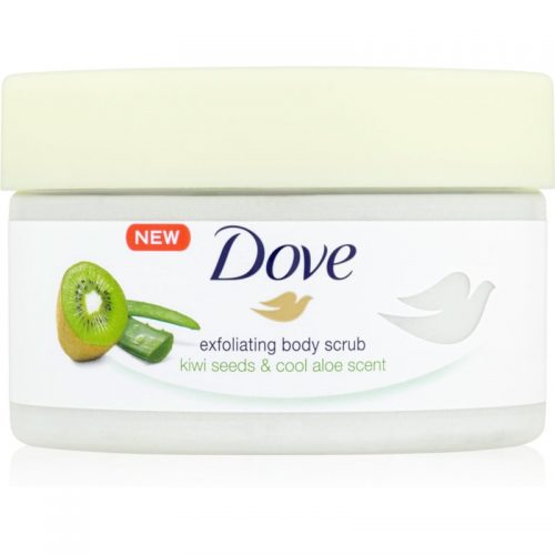 Dove Exfoliating Body Scrub Kiwi Seeds & Cool Aloe kojący peeling do ciała 225 ml