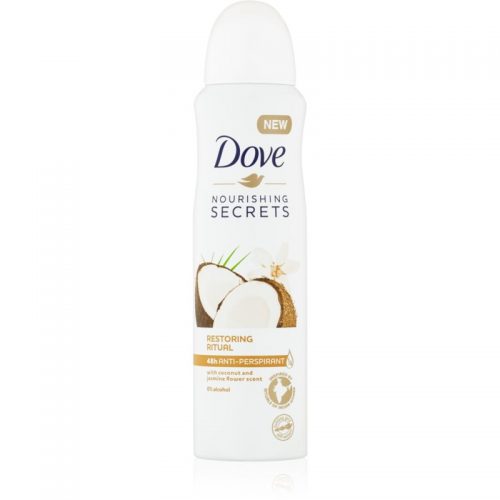 Dove Nourishing Secrets Restoring Ritual antyprespirant w sprayu 48-godzinny efekt 150 ml