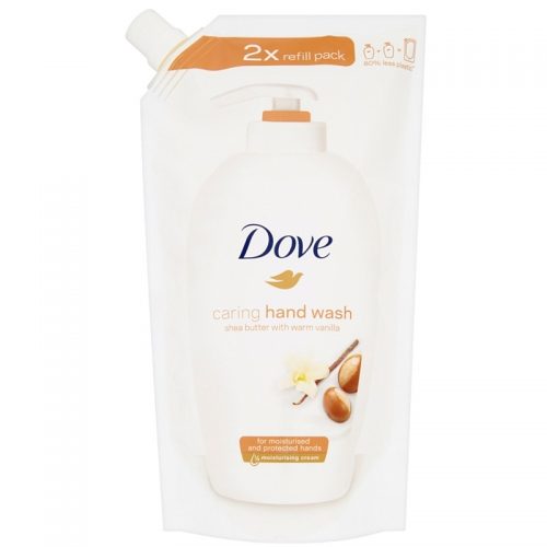 Dove Purely Pampering Shea Butter mydło w płynie napełnienie masło shea i wanilia 500 ml