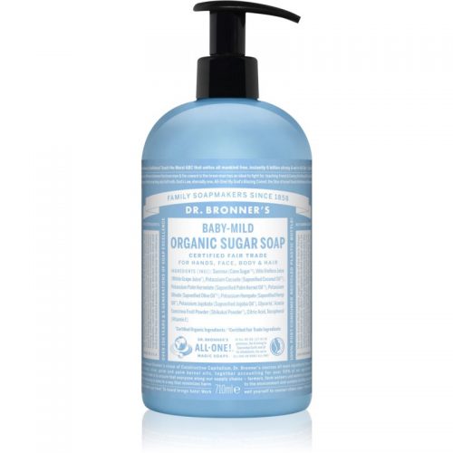 Dr. Bronner’s Baby-Mild mydło w płynie do ciała i włosów bezzapachowy 710 ml