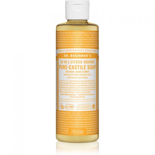 Dr. Bronner’s Citrus & Orange uniwersalne mydło w płynie 240 ml