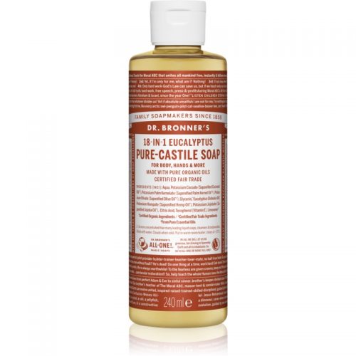 Dr. Bronner’s Eucalyptus uniwersalne mydło w płynie 240 ml