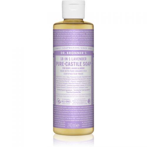 Dr. Bronner’s Lavender uniwersalne mydło w płynie 240 ml