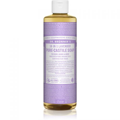 Dr. Bronner’s Lavender uniwersalne mydło w płynie 475 ml