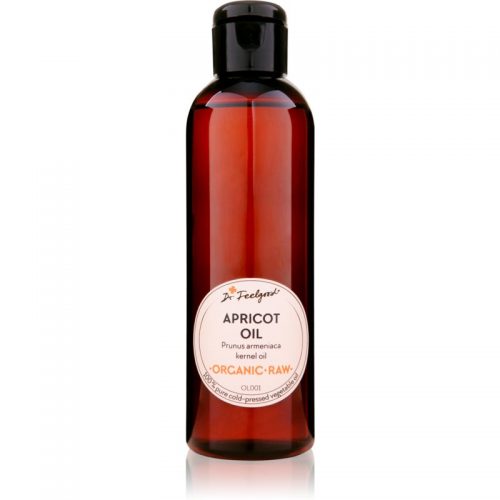 Dr. Feelgood Organic & Raw olejek morelowy tłoczony na zimno 200 ml