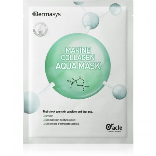 Dr. Oracle Dermasys Marine Collagen maseczka płócienna o działaniu silnie nawilżajacym i odżywczym 25 g