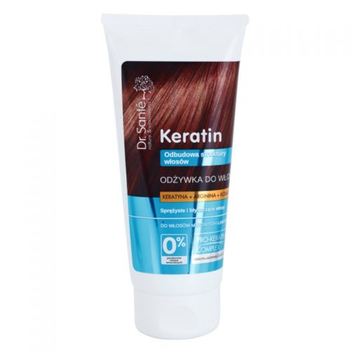 Dr. Santé Keratin odżywka regenerująca do włosów łamliwych i matowych 200 ml