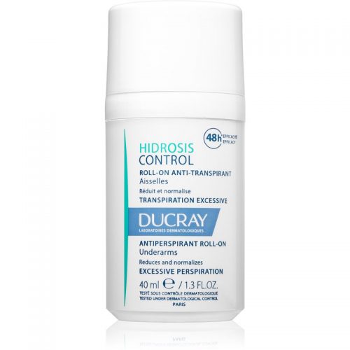 Ducray Hidrosis Control antyperspirant roll-on przeciw nadmiernej potliwości 40 ml