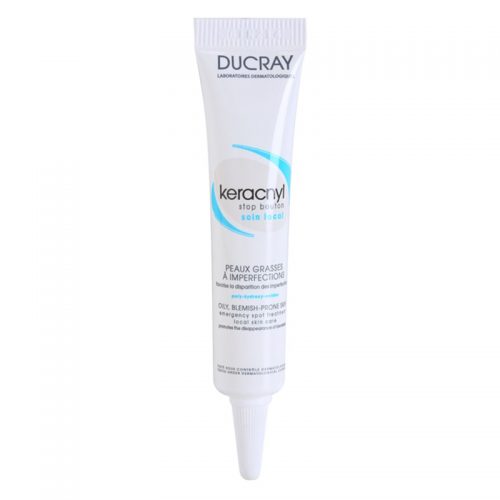 Ducray Keracnyl pielęgnacja miejscowa przeciw niedoskonałościom skóry trądzikowej 10 ml