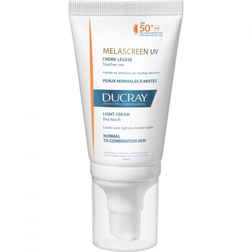 Ducray Melascreen lekki krem do opalania przeciw przebarwieniom SPF 50+ 40 ml