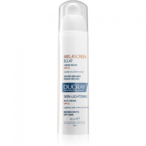 Ducray Melascreen Odżywczy krem na dzień przeciwko plamom pigmentowym SPF 15 40 ml