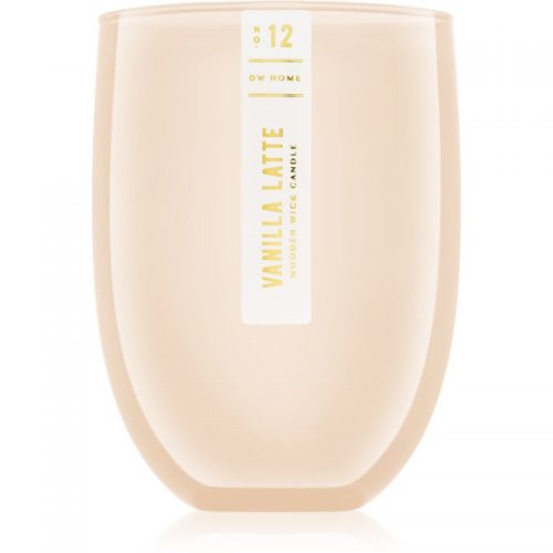 DW Home Vanilla Latte świeczka zapachowa z drewnianym knotem 436,30 g