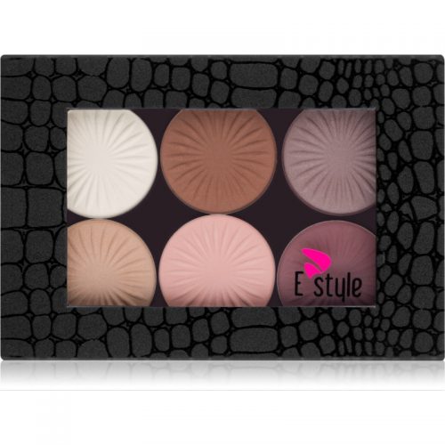 E style Magnetic Palette paleta cieni do powiek odcień 01 Your Dream 6 x 6 g