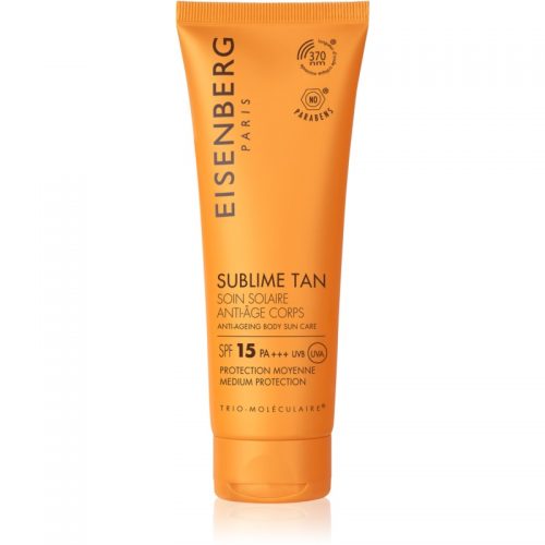 Eisenberg Sublime Tan Soin Solaire Anti-Âge Corps krem do opalania z efektem przeciwzmarszczkowym SPF 15 100 ml