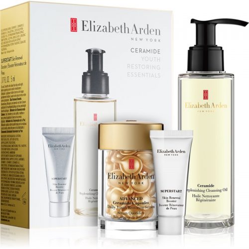 Elizabeth Arden Ceramide Replenshing Cleansing Oil zestaw kosmetyków I. (przeciw zmarszczkom) dla kobiet