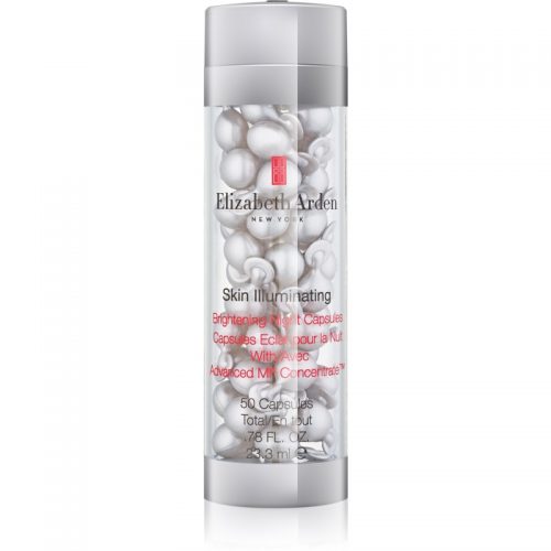 Elizabeth Arden Skin Illuminating Brightening Night Capsules serum na noc rozjaśniające w kapsułkach 50 zakrętka