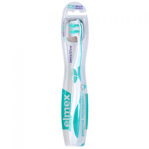 Elmex Sensitive Professional szczoteczka do zębów extra soft Green & Green