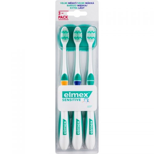 Elmex Sensitive szczoteczka do zębów extra soft 3 szt. 3 szt.