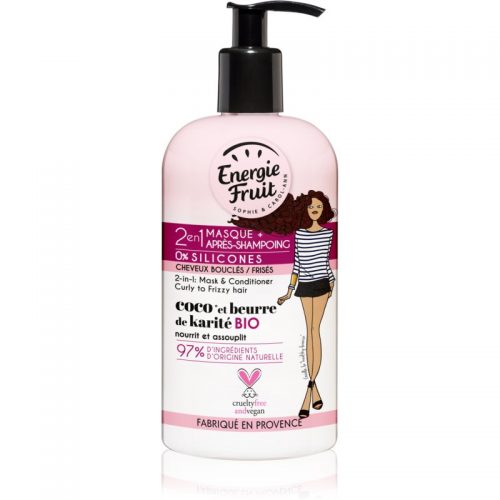Energie Fruit Coconut maska 2 w 1 do włosów kręconych i falowanych 300 ml
