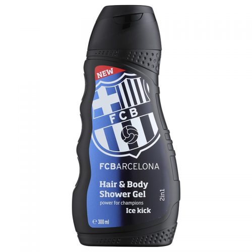 EP Line FC Barcelona Ice Kick szampon i żel pod prysznic 2 w 1 300 ml