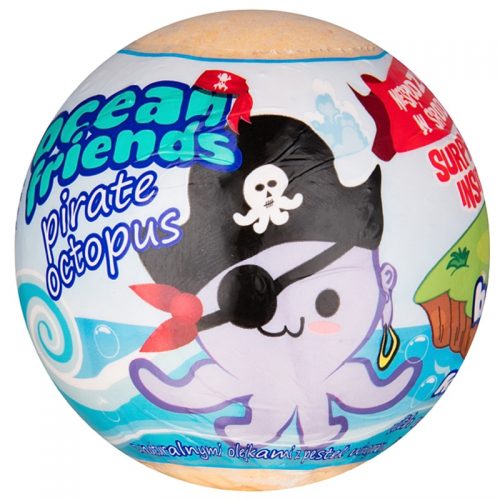 EP Line Ocean Friends kula musująca do kąpieli z figurką 140 g