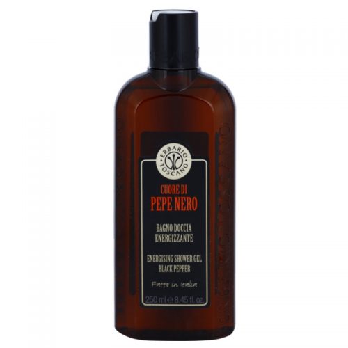 Erbario Toscano Black Pepper energizujący żel pod prysznic 250 ml