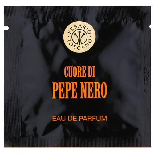 Erbario Toscano Black Pepper perfumowane chusteczki dla mężczyzn 7 szt.