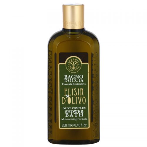 Erbario Toscano Elisir D’Olivo żel do kąpieli i pod prysznic o dzłałaniu nawilżającym 250 ml
