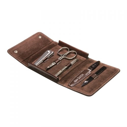 Erbe Solingen Trendy zestaw do doskonałego manicure – brąz