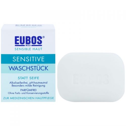 Eubos Sensitive mydło w kostce nieperfumowane (pH:5,5 ± 0,3) 125 g