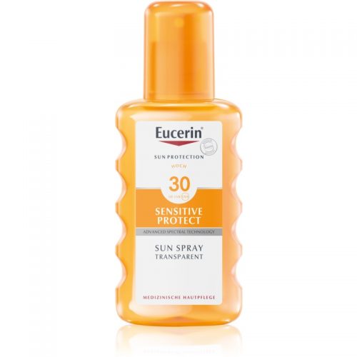 Eucerin Sun Sensitive Protect transparentny spray do opalania SPF 30 200 ml
