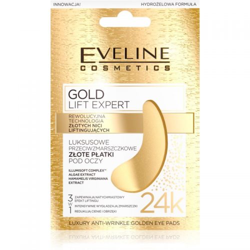 Eveline Cosmetics Gold Lift Expert maska pod oczy przeciw obrzękom i cieniom