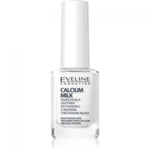 Eveline Cosmetics Nail Therapy Professional nawilżająca odżywka do paznokci z wapniem i proteinami mleka 12 ml