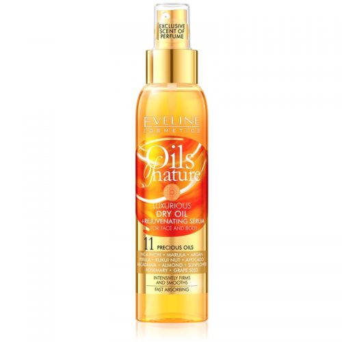 Eveline Cosmetics Oils of Nature luksusowy suchy olejek + serum 125 ml