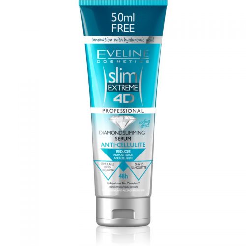 Eveline Cosmetics Slim Extreme serum wyszczuplające i ujędrniające przeciw cellulitowi z kwasem hialuronowym 250 ml