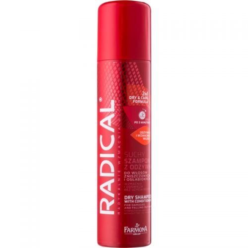Farmona Radical Hair Loss suchy szampon i odżywka w jednym dla zniszczonych i wypadających włosów 180 ml